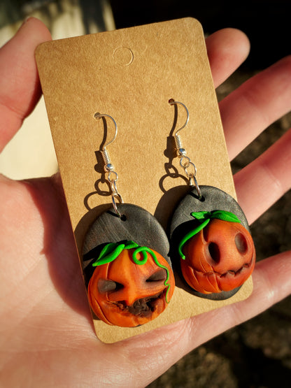 Pumpkin Earrings 🎃