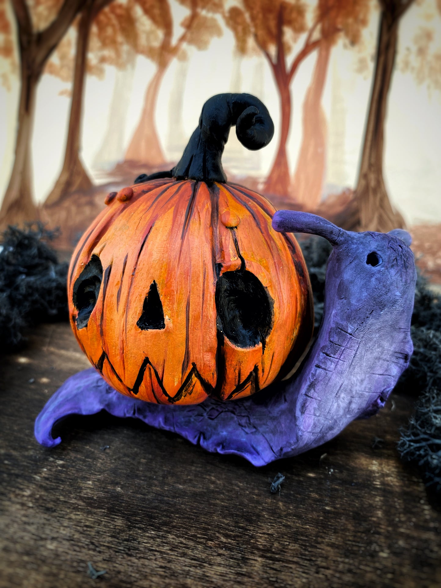 Purple Pumpkin Slug