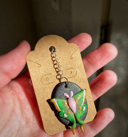 Lunar Moth Pendant