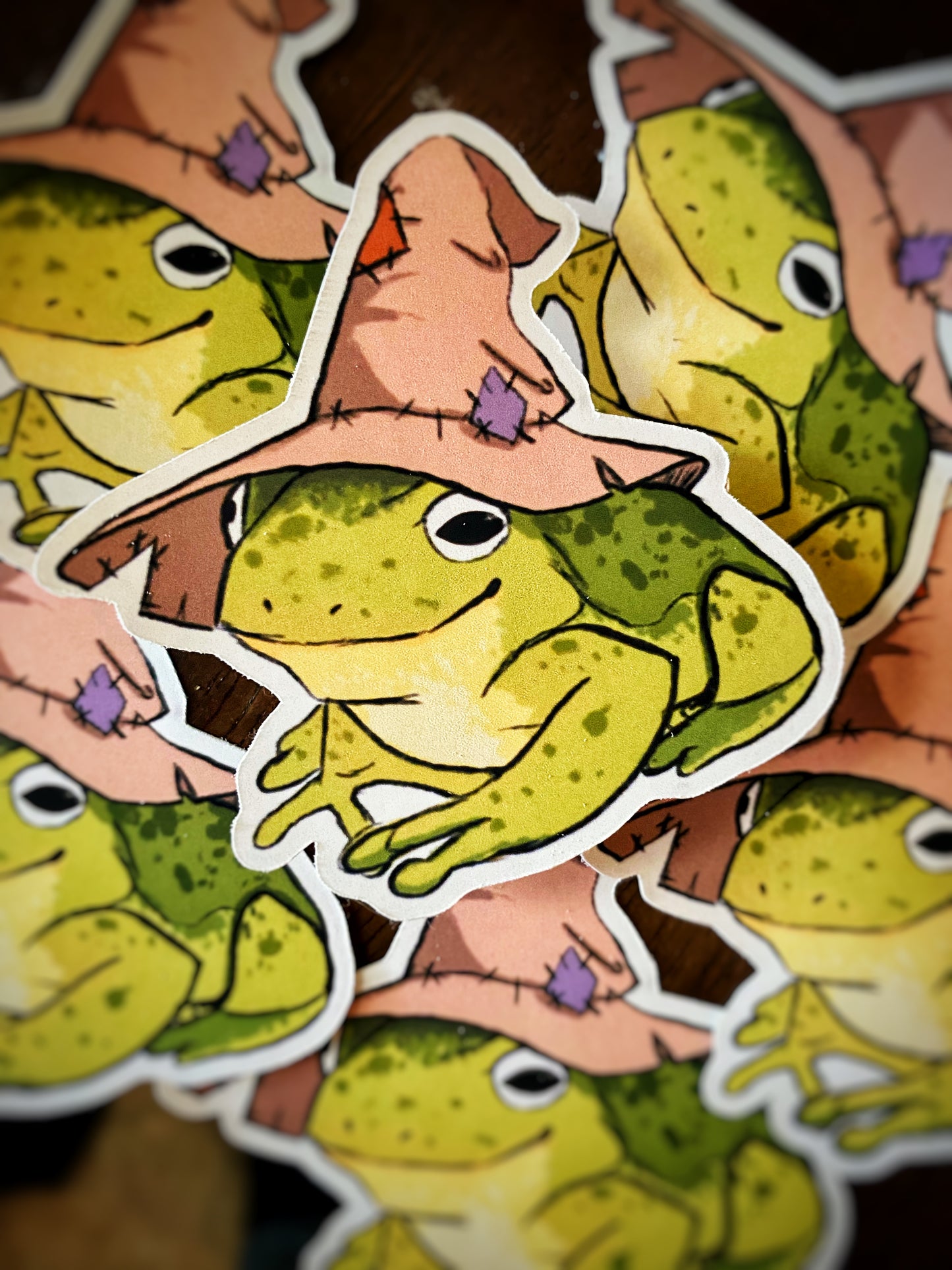 Wizard Frog Sticker