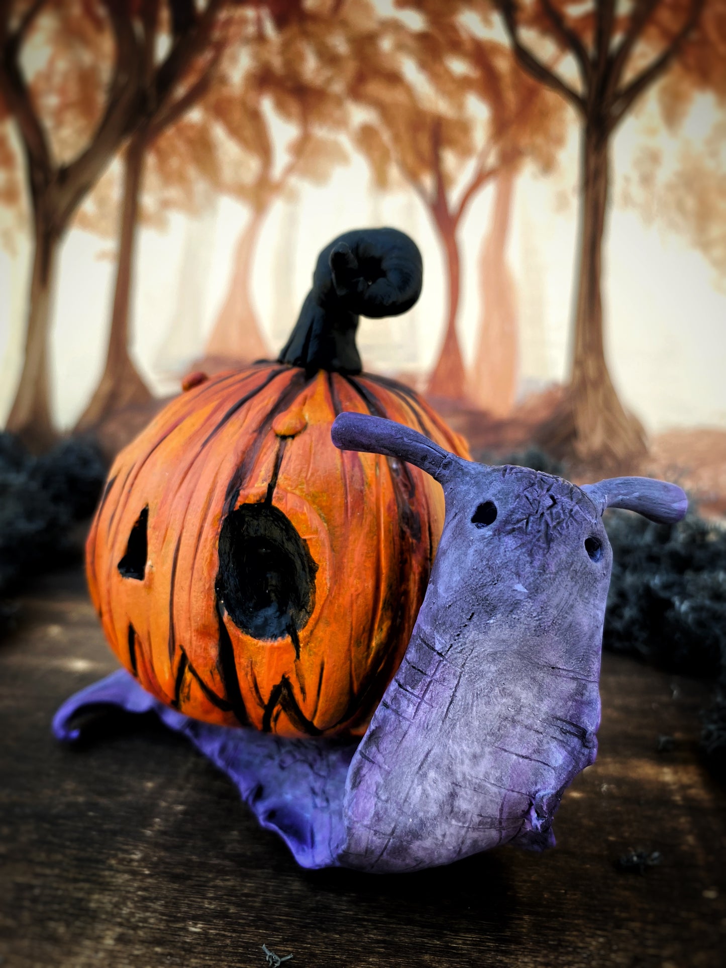 Purple Pumpkin Slug