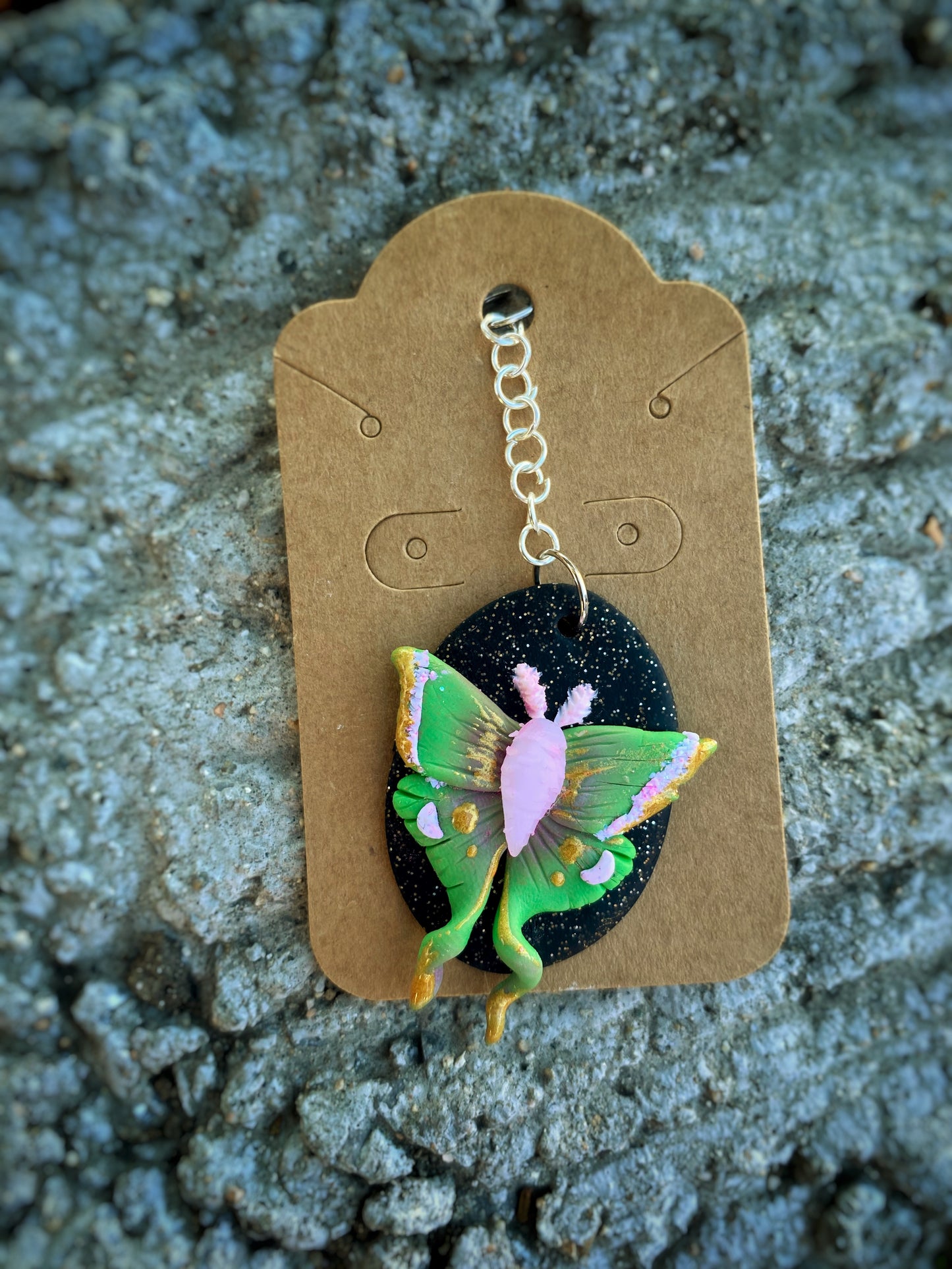 Lunar Moth Pendant